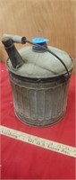 OLD METAL GAS CANISTER