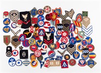 90+ US WWII PATCHES