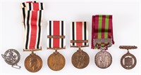 3 NAMED BRITISH WWI MEDALS