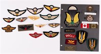 CANADIAN PARATROOPS WINGS BADGES AND INSIGNIA