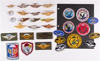 BOLIVIA AND ARGENTINA PARATROOPS BADGES