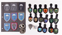 WEST GERMAN PARATROOPS BADGES AND INSIGNIA
