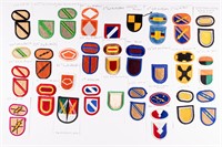 50 US ARMY BATTALION PATCHES