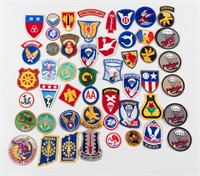 50+ US MILITARY PATCHES