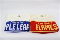 VTG Toronto Maple Leafs & Calgary Flames Sweaters