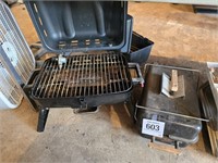 Sunbeam portable gas grill 18" x 10.5" cooking....