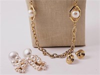 Vintage Pearl Adorned Jewellery