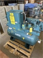 Curtis Vacuum pump 20 x 50    60 gallon tank