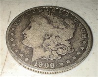 1900 - O US Morgan Silver Dollar Coin