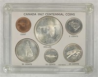 1867-1967 Canada Centennial Coins