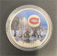 2017 Canada $10 Fine Silver Coin Montreal