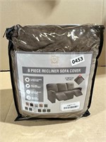 New 8 Piece recliner couch cover set