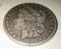 1899 - O US Morgan Silver Dollar Coin