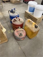 Assorted Fuel Cans