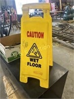 (6) Caution Wet Floor Signs