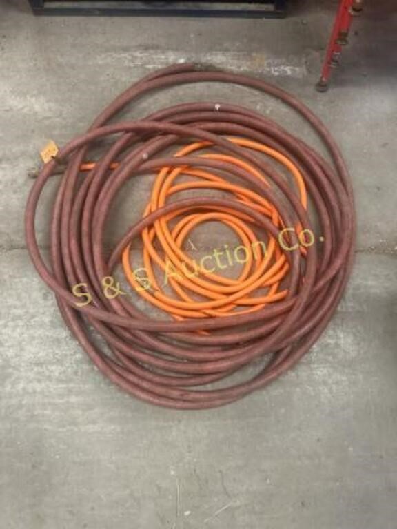 Pile of air hoses