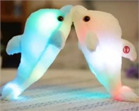 NEW $33 LED Glow Plush Dolphin