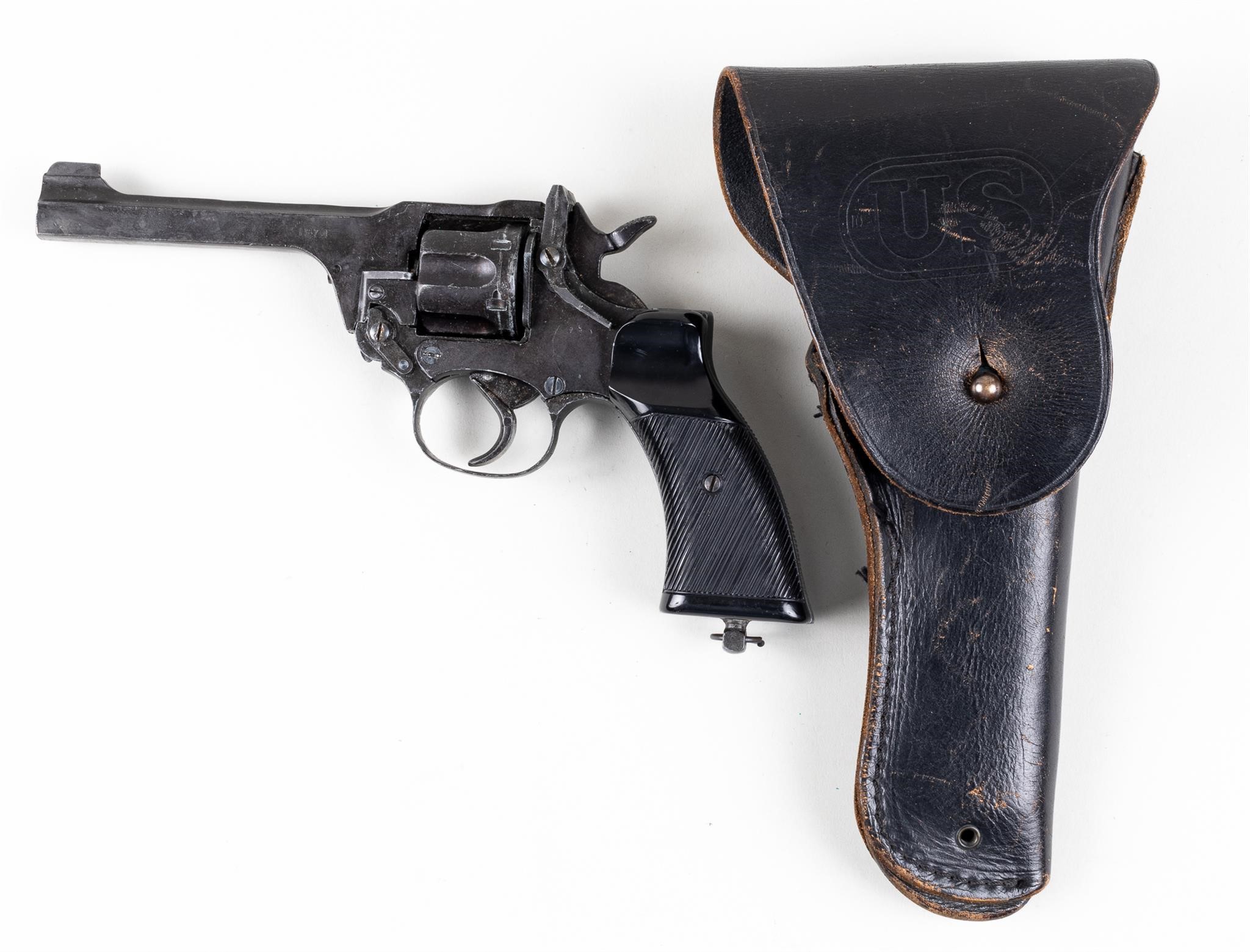 ENFIELD NO 2 REPLICA REVOLVER AND HOLSTER