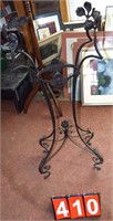 wrought iron plant stand