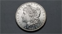 1881 Morgan Silver Dollar Uncirculated