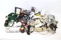 Array of Electrical Cords, Timers, Power Bars ++
