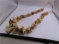 NativeAmer Authentic FETISH 30" Carved Necklace $$