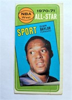 1970-71 Topps Elgin Baylor NBA All Star Card #113
