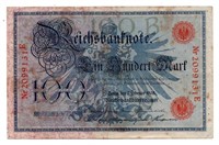 1908 Germany 100 Mark Note