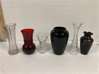 Vases assorted