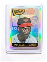 2001 Paul Blair Topps Archives Reserve 1965 RC