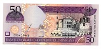 2003 Dominican Republic 50 Pesos Oro Note