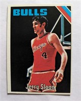 1975-76 Topps Jerry Sloan Bulls Card #9