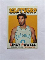 1971-72 Topps Cincy Powell Colonels Card #207