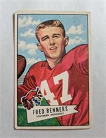 1952 Bowman Large Fred Benners Rookie Card #93