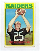 1972 Topps Fred Biletnikoff Card #210