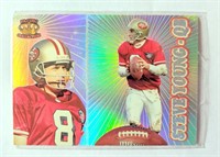 1995 Pacific Crown Steve Young Prism Card #191