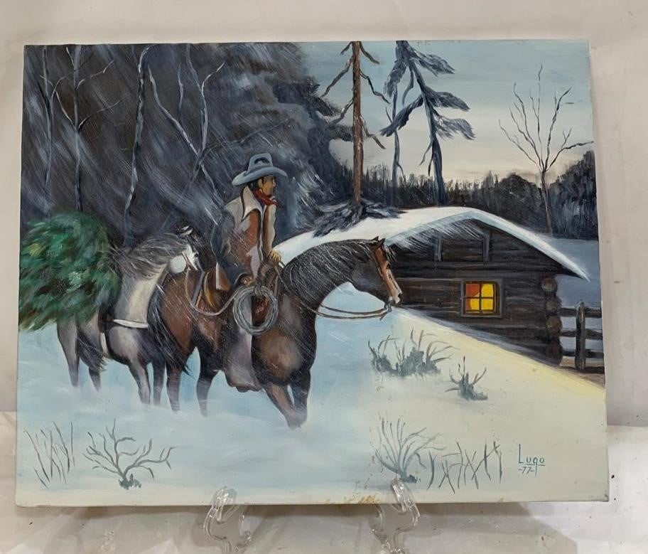 Cowboy Painting