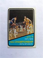 1972-73 Topps 71-72 NBA Championship Game 5