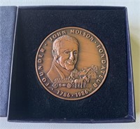 1986 Molson Beer Bronze Medal