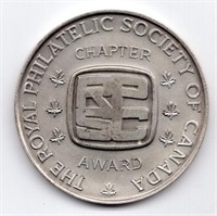 1982 Royal Philatelic Society of Canada Medal