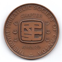 1984 Royal Philatelic Society of Canada Medal