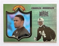 1998 Playoff Charles Woodson Absolute SSD Draft
