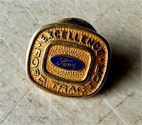 Ford Tractor Excellence 10k Lapel Pin