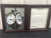 Trump Clock Tower picture & Trump support letter