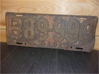 1916 license plate lot