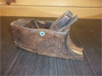 old odd wood plane tool