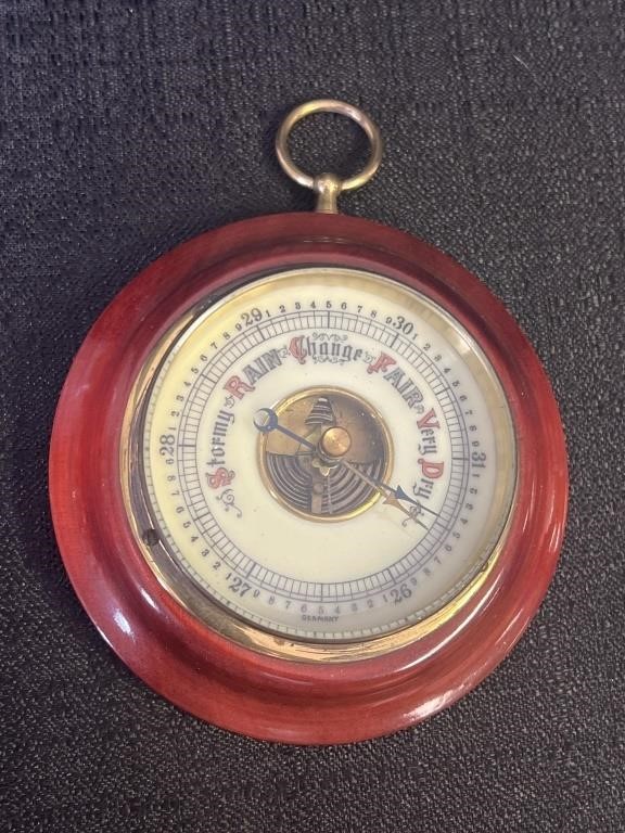 Small 4in barometer.  Made in Germany