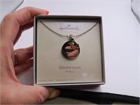 New Hallmark SISTERS SHARE ALL boxed Necklace