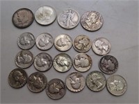 $6.00 face $$ SIlver Coins Halves Quarters pre1964