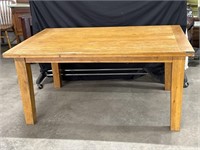 Oak table, rectangle